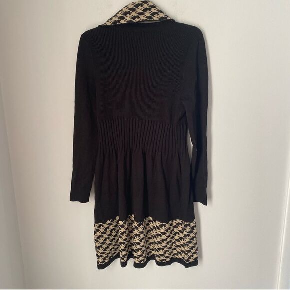 Jessica Howard Petite Women’s Cowl Neck Long Sleeve A Line Sweater Dress PXL - Picture 3 of 3